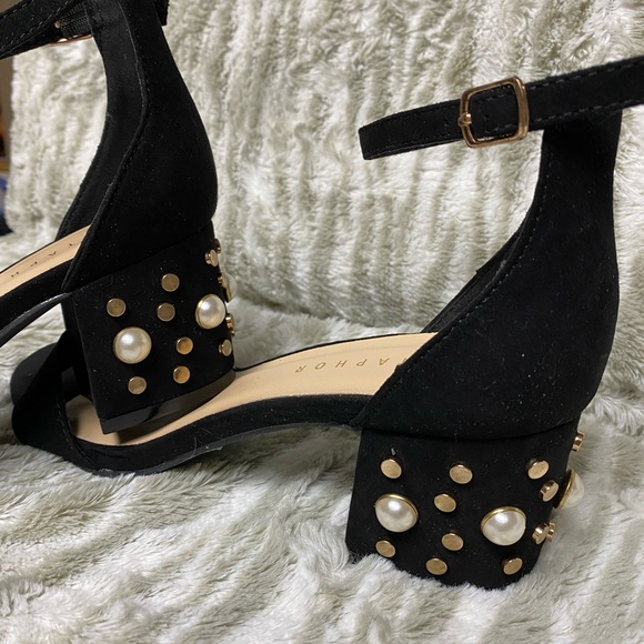 Metaphor strappy suede pumps - Picture 3 of 7